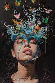 Serene Splash by John Dan