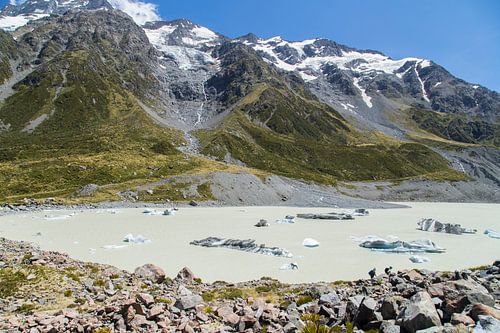 Hooker Valley Track, Mt Cook, Nieuw Zeeland