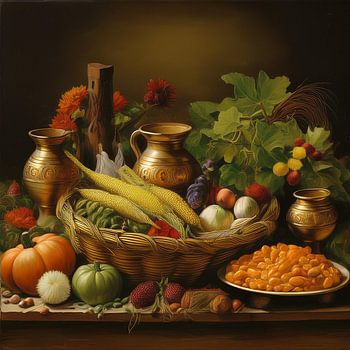 Nature morte - vibrations d'automne