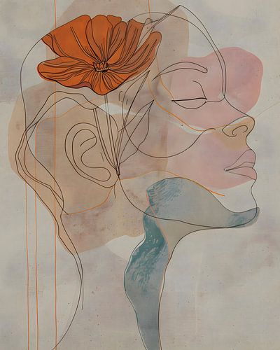 Contouren van de vrouw 1