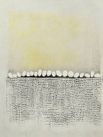 Minimalisme abstrait dans le style japonais sur Japandi Art Studio