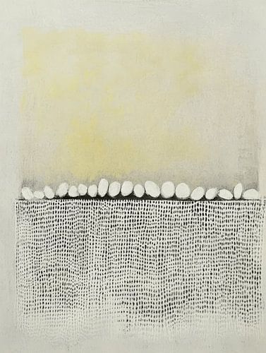 Abstract minimalisme in Japandi stijl