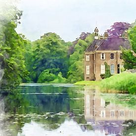 Landhuis Havezate Den Berg, Dalfsen, Overijssel. van Danny de Klerk