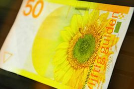 50 gulden biljet - 50 guilder banknote by Wim Goedhart