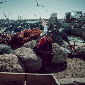 Hafen in Essaouira, Marokko von Rob Berns
