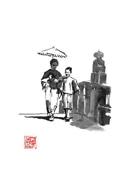 spaziergang in edo von Péchane Sumie