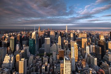 Uitzicht vanuit het Empire State Building van Kurt Krause