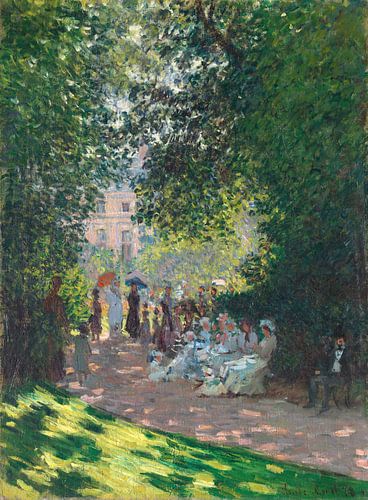Parc Monceau, Claude Monet