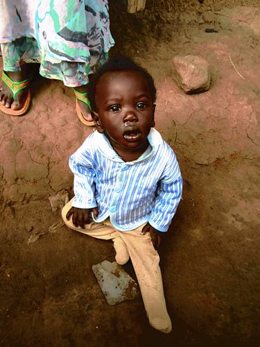 Ugandan baby boy #2 by Eefje van de Ven