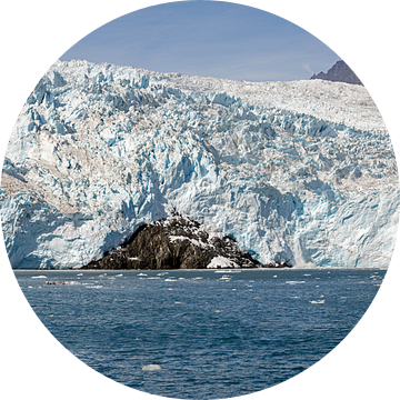Aialik Gletsjer Alaska  van Menno Schaefer
