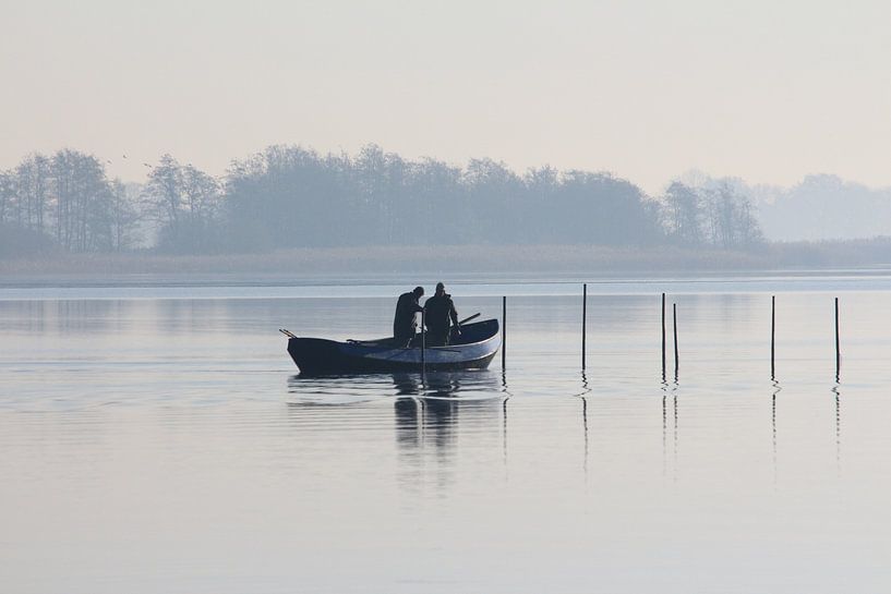 Vissen op het Slotermeer Friesland van Fotografie Sybrandy