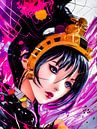 MANGA GIRL van The Art of Mark Fischer thumbnail
