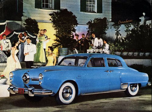 Publicité pour les classiques de Studebaker 1950