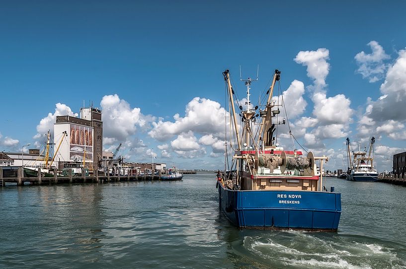 Port de pêche de Breskens par Ellen Driesse