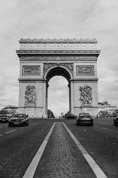 Arc de Triomphe in Parijs van Kiki Multem