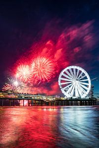 Feuerwerk in Scheveningen