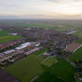 Luchtfoto de Boet tijdens kerst van Drocean