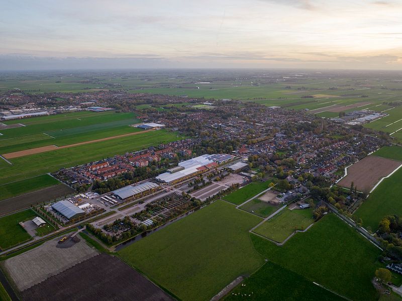Aerial view of the Boet during Christmas by Drocean