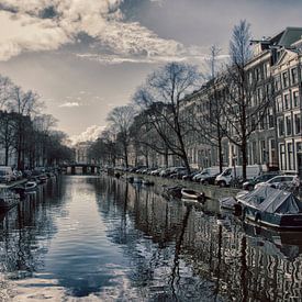 Amsterdam- view from a bridge van Anita Mulder