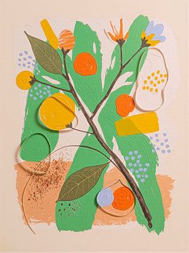 LENTE! Modern Abstract in frisse voorjaars kleuren