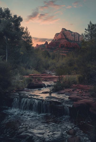 Traumhafte Herbstlandschaft der Alpen von fernlichtsicht