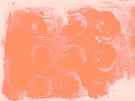 Abstract wabi-sabi organic shapes by Abstract Minimalist Art