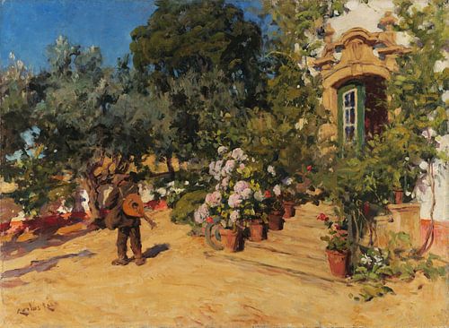 Carlos Reis~De gitarist in de tuin