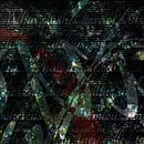 Roseschelle: Brinabath [digital abstract art, black, green] by Nelson Guerreiro thumbnail