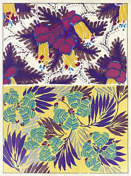 Émile-Allain Séguy - Ideas for fabrics and carpets by Peter Balan