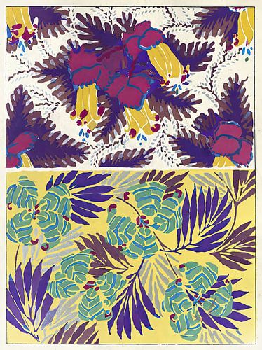 Émile-Allain Séguy - Ideas for fabrics and carpets