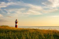 Sunset at the lighthouse of Westkapelle, Zeeland