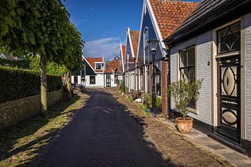 The village of Oosterend on the island of Texel by Rob Boon