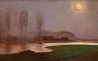 Sommernacht - Piet Mondrian  von 1000 Schilderijen Miniaturansicht