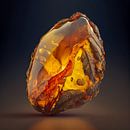 Portret van een Amber Illustratie van Animaflora PicsStock thumbnail