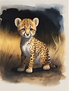 Junger Gepard