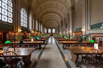 Bibliothek Boston von Anne van Doorn
