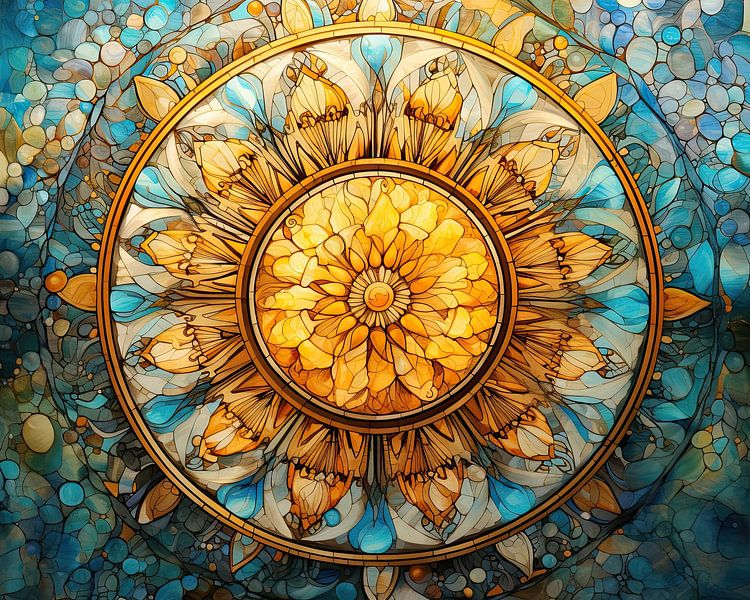 Symmetrical by Abstract Painting