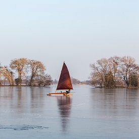Eissegeln, Elfhoeven Reeuwijk von Rob Kempers  Nature-Art-Landscape Photography
