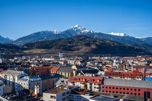 Vue sur la ville d'Innsbruck