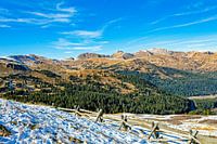 In de bergen van Colorado.