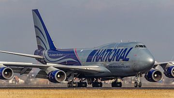 Boeing 747-400-Frachtflugzeug der National Airlines. von Jaap van den Berg