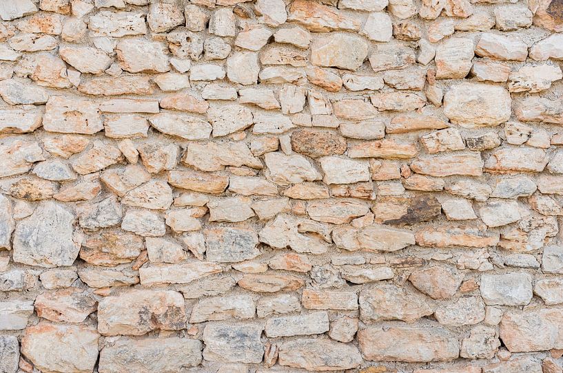 Oude stenen muur achtergrond textuur, structuur close-up van Alex Winter