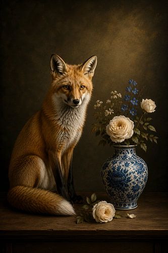 The Fox & The Porcelain Vase