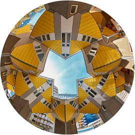 Niet je gewone straat! Kubuswoningen, Rotterdam van David Bleeker