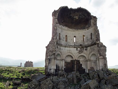 Remains of a church in the old Armenian Capital Ani (1)
