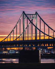 Uerdingen Rhine Bridge by Daniel Ritzrow