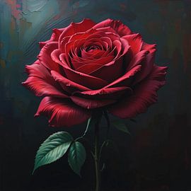 Fleur de velours sur Artistic