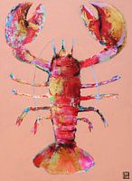 Arty Lobster peach