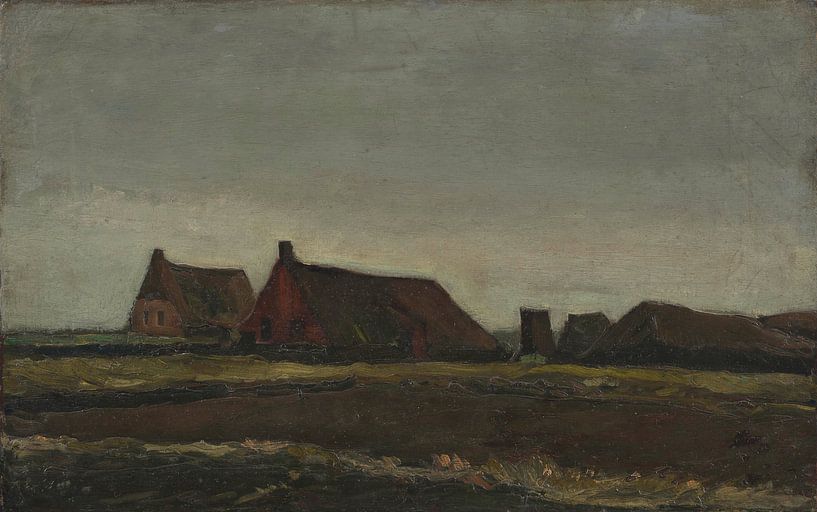 Fermes, Vincent van Gogh par Des maîtres magistraux