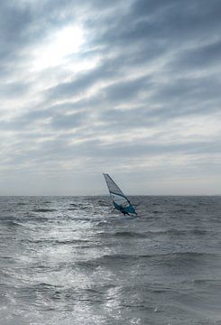 Windsurfers on the North Sea by XXLPhoto